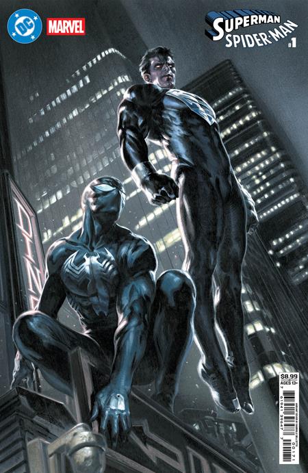 Superman / Spider-Man #1 - 2026 - Gabriele Dell Otto Black & Symbiote Suit Variant (Released)