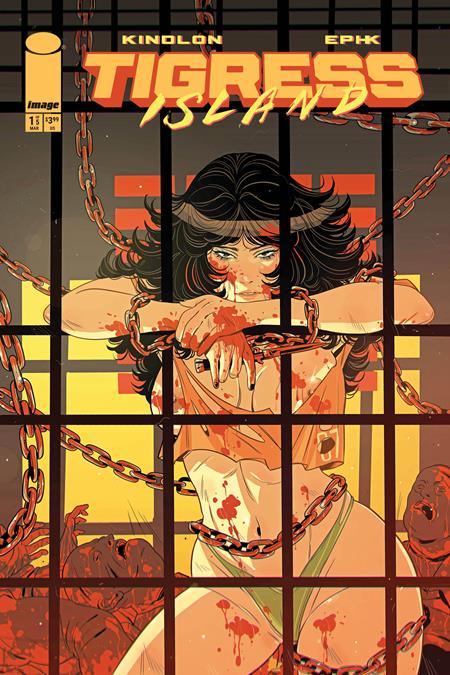 🔞 Tigress Island #1 (of 5) - Luana Vecchio NSFW Polybagged Variant (Pre-Sale) C07-P11