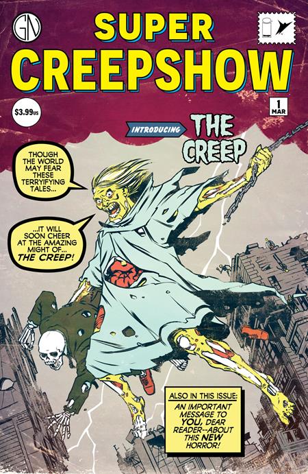🔞 Super Creepshow #1 (of 5) - Pye Parr Homage Main Cover (Pre-Sale) C08-P12