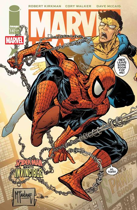 Marvel Team-Up #14 - Spider-Man meets Invincible - Facsimile 2026 - Todd McFarlane Variant (Back-Issue)