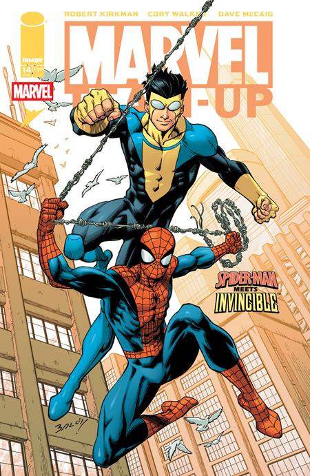 Marvel Team-Up #14 - Spider-Man meets Invincible - Facsimile 2026 - Mark Bagley Variant (Pre-Sale) C06-P10