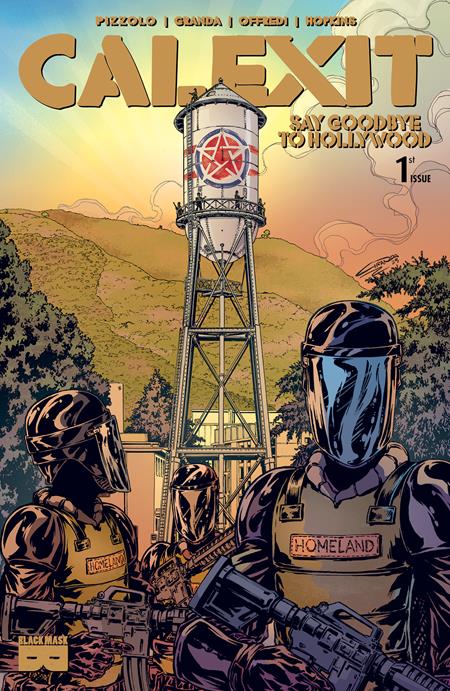 🔞 Calexit: Say Goodbye to Hollywood #1 - C. Granda Main Cover (Closed)