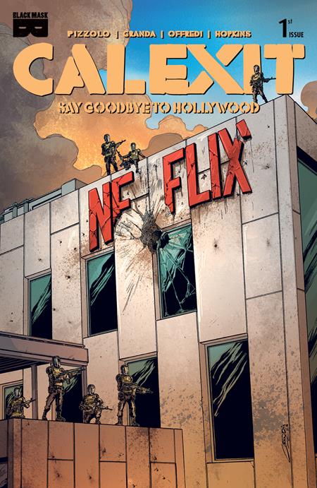 🔞 Calexit say Goodbye to Hollywood #1 (of 3) - C. Granda 1:3 Variant (Pre-Sale) C13-P17