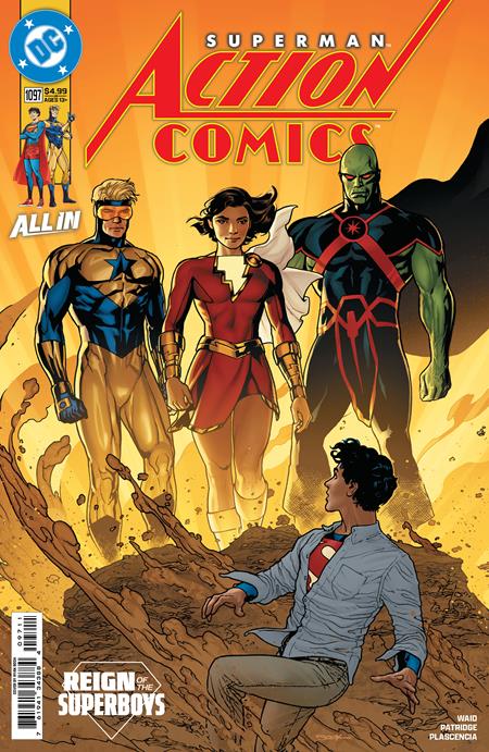 Action Comics #1097 - The Reign of the Superboys - Ryan Sook Main Cover (Closed)