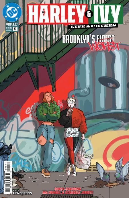 Harley & Ivy: Life and Crimes #5 - Erica Henderson Main Cover (Back-Issue)