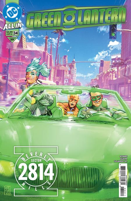 Green Lantern #34 - Xermanico Main Cover (Closed) P16