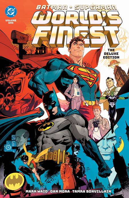 Batman / Superman: Worlds Finest - Deluxe Edition - Vol 01 - HC - Dan Mora Main Cover (Closed)
