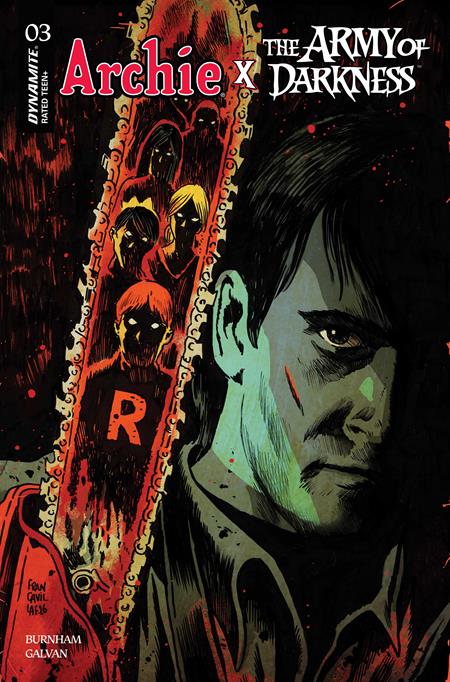 Archie / Army of Darkness #3 - Francisco Francavilla Main Cover (Closed)