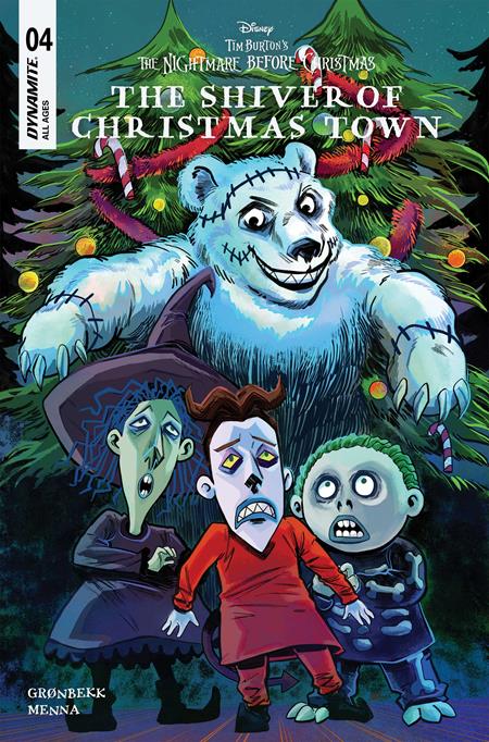 Nightmare Before Christmas: Shiver of Christmas Town #4 - Soo Lee Variant (Closed)