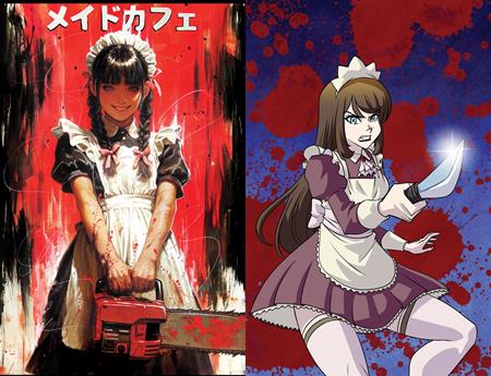 Maid Cafe #2 - Todd Skull & Remy Eisu Mokhtar Holofoil Flip Variant (Pre-Sale) C10-P16