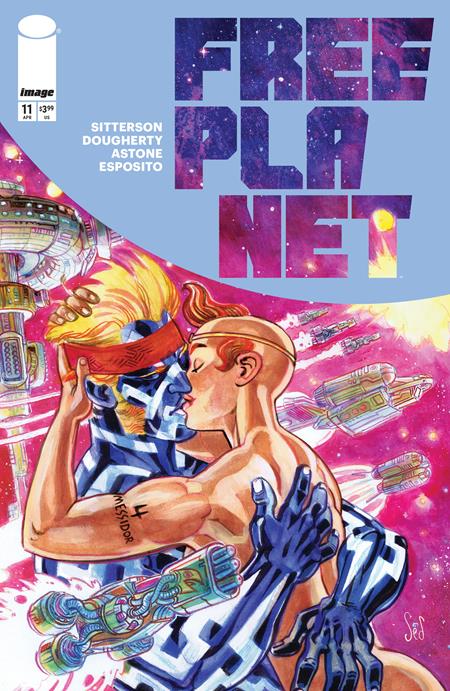 Free Planet #11 - Jed Dougherty Main Cover (Closed)