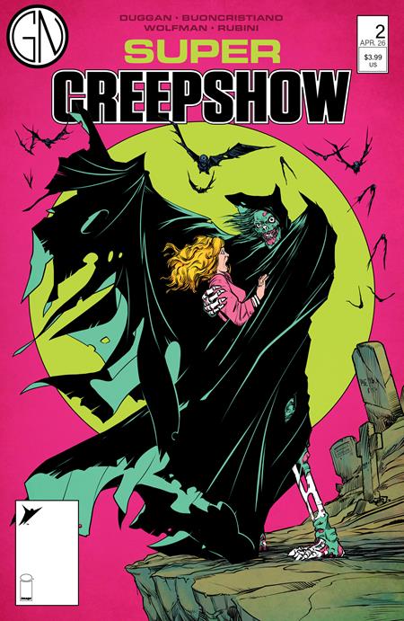 🔞 Super Creepshow #2 (of 5) - Pye Parr Main Cover (Closed)