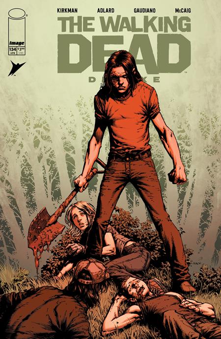 🔞 Walking Dead: Deluxe #134 - David Finch, Dave McCaig Main Cover (Closed)