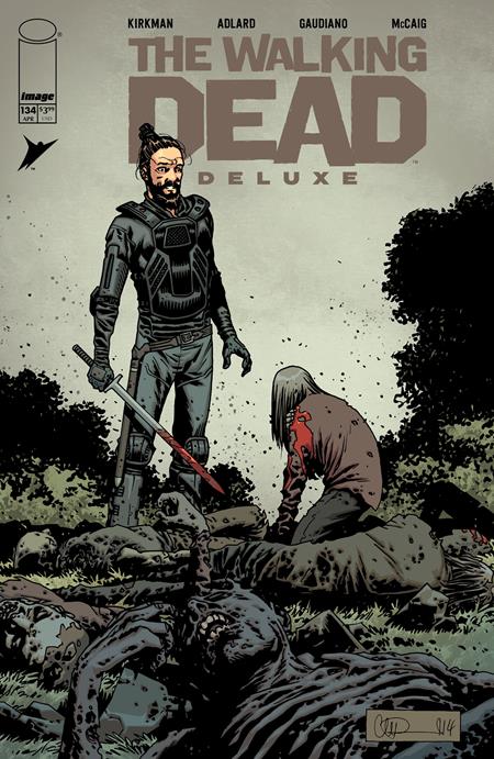 🔞 Walking Dead: Deluxe #134 - Charlie Adlard, Dave McCaig Variant (Closed)