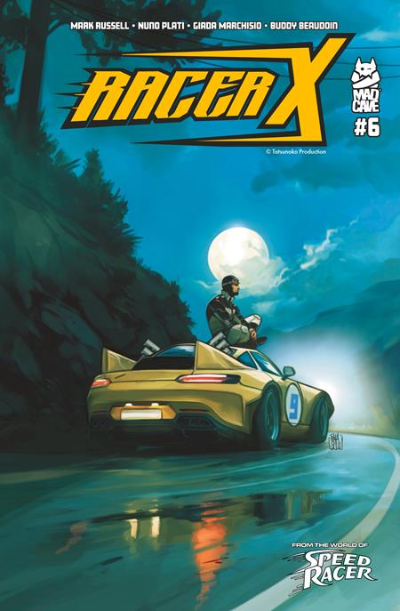 Racer X #6 (of 8) - Speed Racer - Francesco Tomaselli Main Cover (Closed)