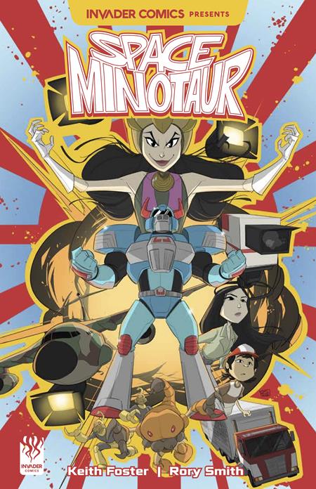 Invader Comics Presents: Space Minotaur #1 - Rory Smith 1:5 Variant (Pre-Sale) C11-P17