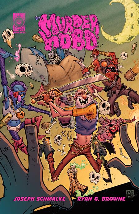 🔞 Murder Hobo #1 - Ryan G Browne Main Cover (Closed)