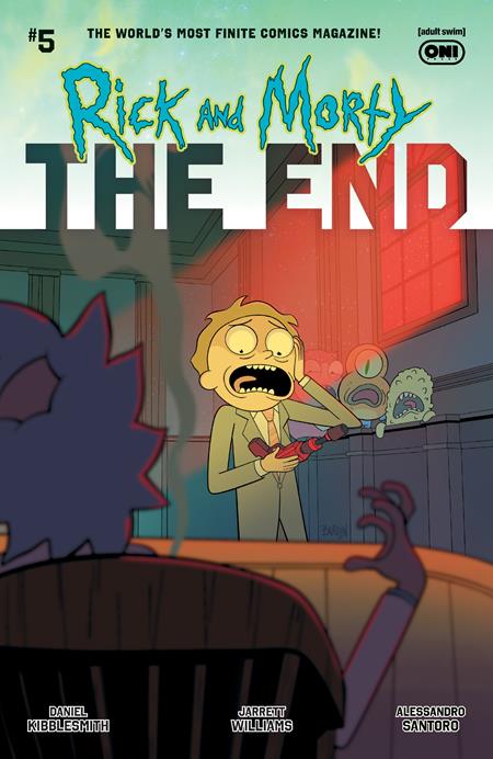 Rick and Morty: The End #5 (of 6) - Dave Bardin Main Cover (Closed)