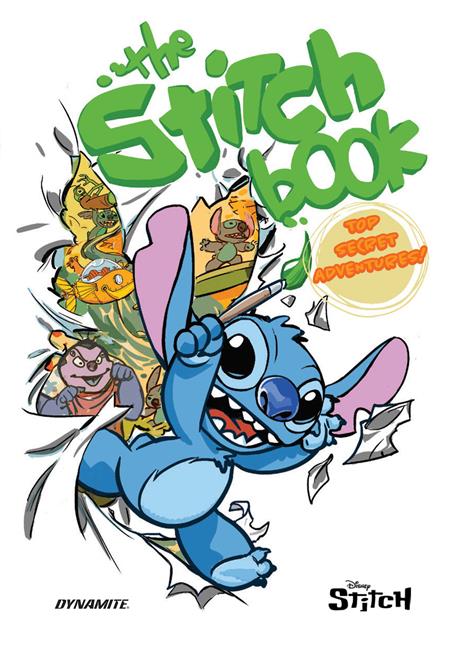 The Stitch Book - Top Secret Adventures - HC - Jeff Parker Variant (Closed) P18