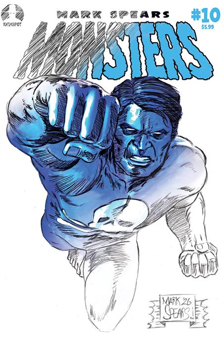 Monsters #10 - Mark Spears Midknight Man Concept Variant (Closed)
