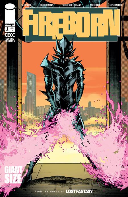 Fireborn #1 - Absolute Batman Homage - Patrick Mulholland 2nd Printing Foil Variant (Closed)