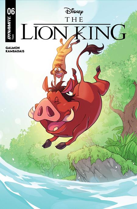Lion King #6 - Disney / Dynamite - Emilio Pilliu Var (Closed) R2638