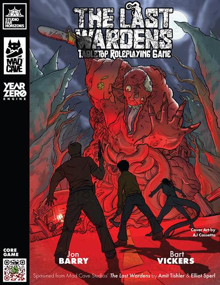 🔞 Last Wardens: TTRPG - Mad Cave - 9781545824306 - HC (Closed) R2635