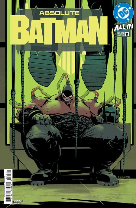 Absolute Batman #11 - Nick Dragotta Main Cover (Back-Issue)