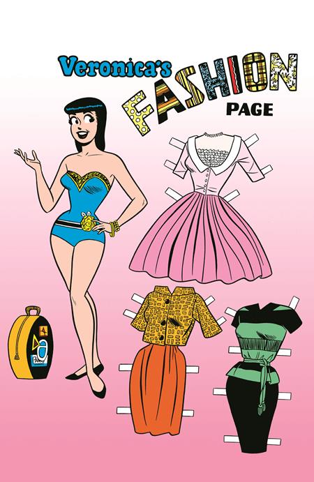 Betty & Veronica: Fashion Pages - Archie - Dan DeCarlo Veronica Pin-Up Red Foil Variant (Closed) R2635