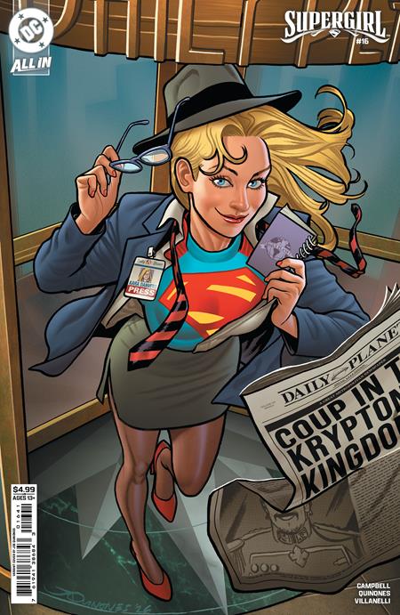 Supergirl #16 - Vol 8 - Kingdom of Zod (VF/NM) - Joe Quinones Variant (Released) R2632
