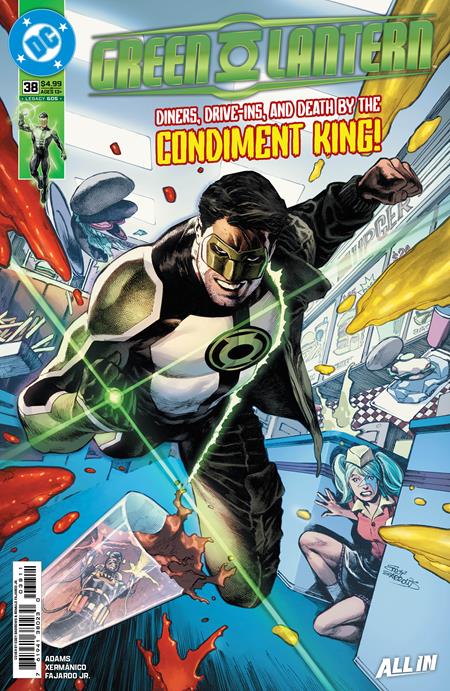 Green Lantern #38 - Legacy #605 - Eddy Barrows Main Cover (Closed) R2635