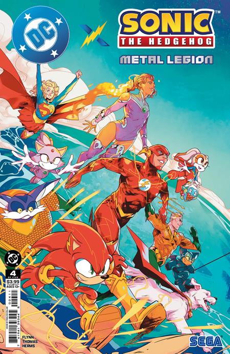 DC x Sonic the Hedgehog: Metal Legion #4 (VF/NM) - Pablo M Collar Main Cover (Released) R2631