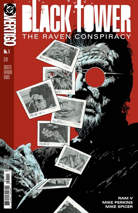 🔞 Black Tower: The Raven Conspiracy #1 - Mike Perkins Main Cover (Closed) R2635