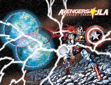 Avengers / JLA #4 - George Perez Wraparound Facsimile 2026 (Closed) R2635
