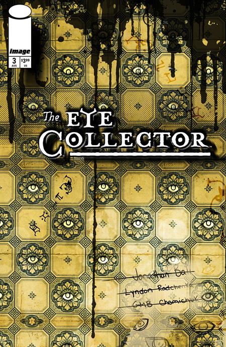 Eye Collector #3 - Image - GMB Chomichuk Ink Drip Variant (Closed) R2635