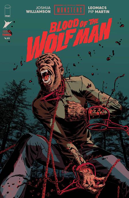 Blood of the Wolf Man #3 - Universal Monsters - Leomacs, Martin Main Cover (Closed) R2635