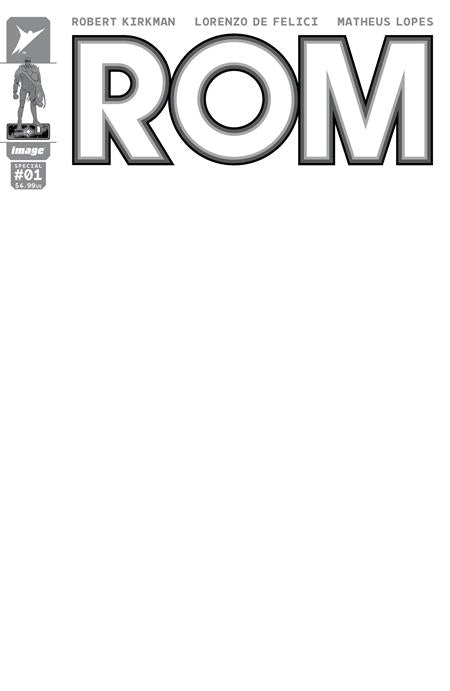 ROM: Special #1 - Energon Universe - Blank Sketch Variant (Closed) R2635