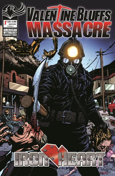 🔞 Valentine Bluffs Massacre: Iron Heart #1 - American Mythology - Roy Allan Martinez Main Cover (Closed) R2635
