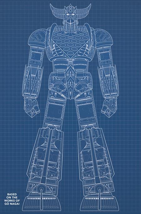 UFO Robot: Grendizer #1 - Titan (VF/NM) - Bajram, Cossu, Sentenac, Guillo Blueprint Variant (Closed) R2632
