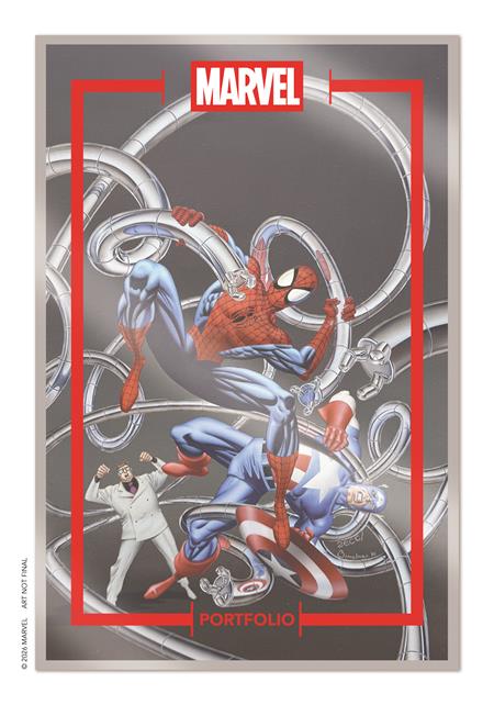Portfolio of Mike Zeck: Spider-Man & Captain America - 9 Print Set (Closed) R2641