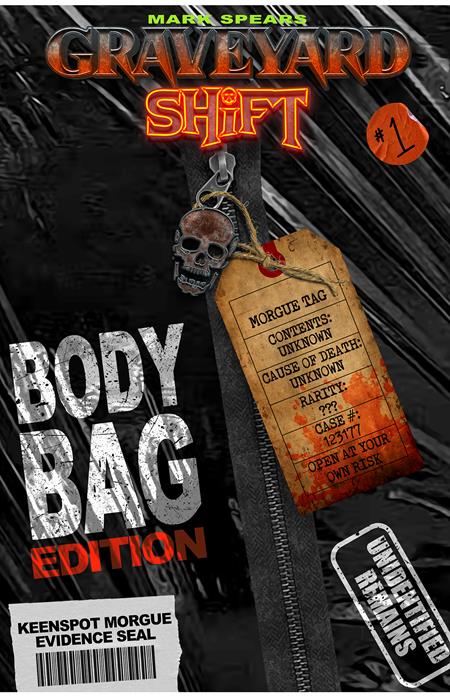 Graveyard Shift #1 - Blind Bag Body Bag Edition w/ Trading Card (Closed) R2641