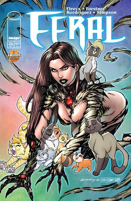 Feral #26 - Image - Fleecs, Forstner, Seeley Witchblade Team Up Var (Closed) R2638