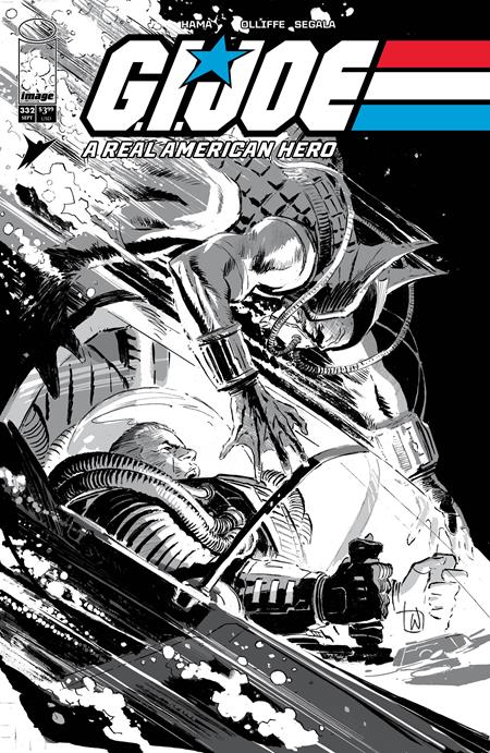 Gi Joe: A Real American Hero #332 - Lee Weeks B&W Var (Closed) R2636