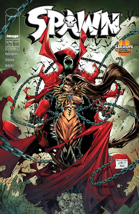 Spawn #379 - Image - Brett Booth Witchblade Team Up Var (Closed) R2639