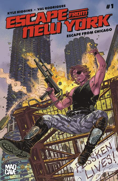 Escape from New York: Chicago #1 - Mad Cave - Danica Brine Var (Closed) R2638