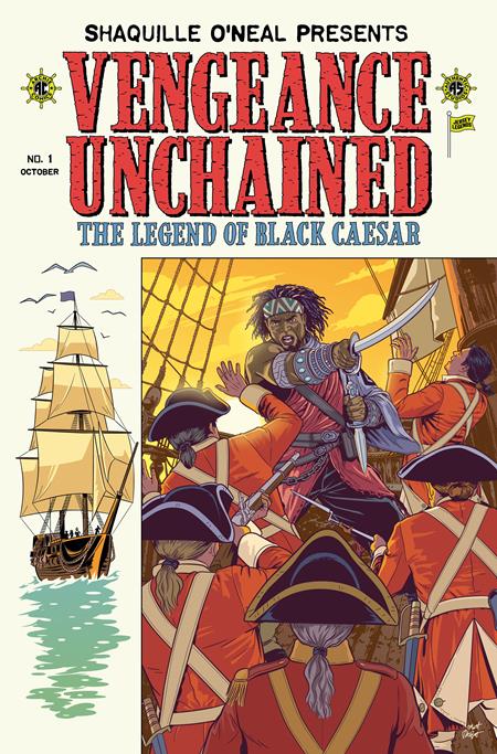 Vengeance Unchained: Legend of Black Caesar #1 - Matt Talbot EC Piracy Homage Foil Var (Pre-Order) C37-P40
