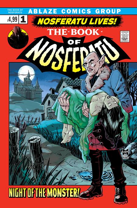 🔞 Book of Nosferatu #1 - Ablaze - Matt Gaudio Homage Var (Pre-Order) C37-P42