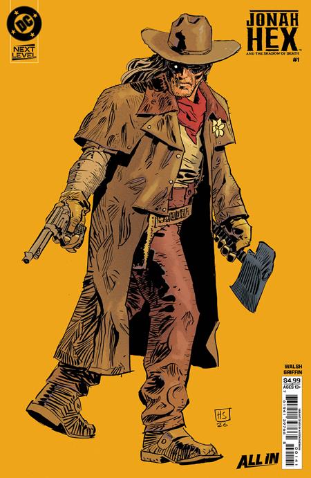 Jonah Hex & the Shadow of Death #1 - Next Level - Hayden Sherman Var (Closed) R2640