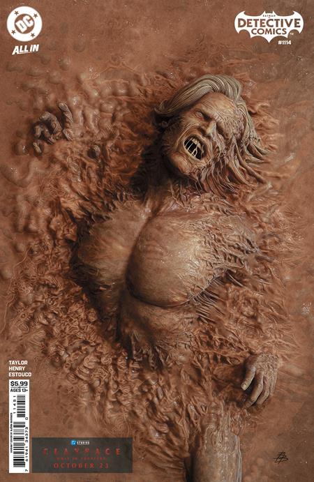 Batman in Detective Comics #1114 - Bad Seeds | Bjorn Barends Clayface Movie Var (Closed) R2642