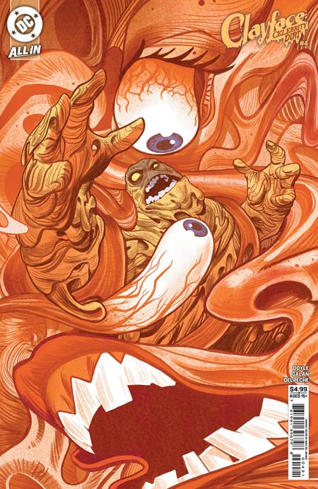 Clayface: Celebrity Dirt #4 | Mike del Mundo Var (Closed) R2641